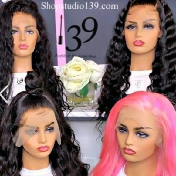 Bun 360° free part HD lace wig - Picture 6 of 6